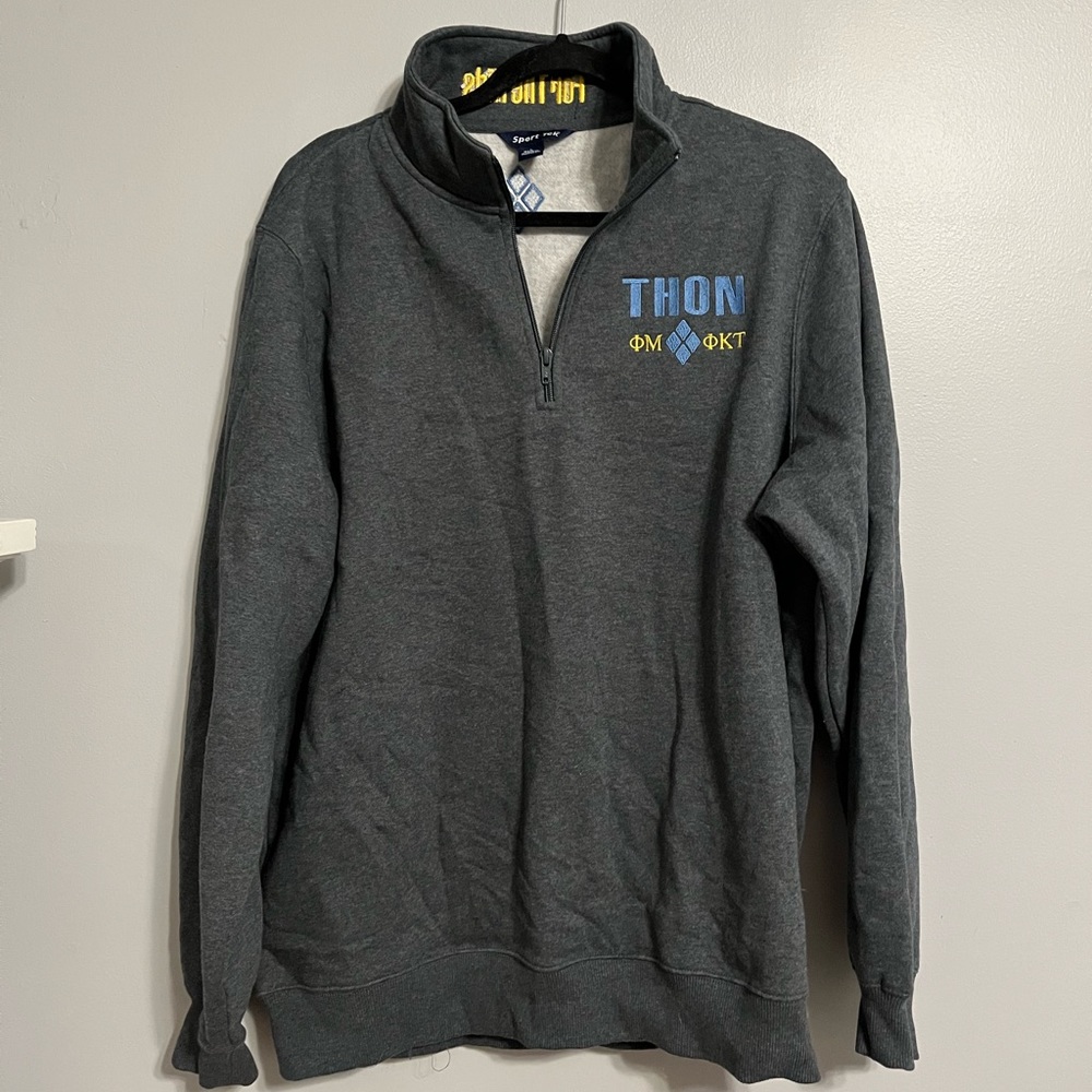 🪴Phi Mu and Phi Kappa Tau quarter zip